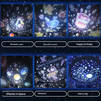 Colorful Kids Night Lamp - Starry Sky Light
