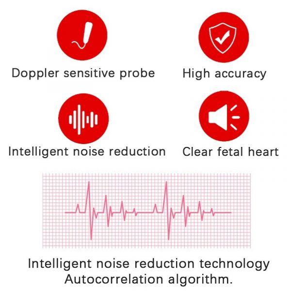 Reliable Baby Heart Rate Home Monitor System