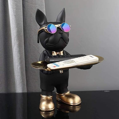 Cute French Bulldog Decor Statue - Fesara