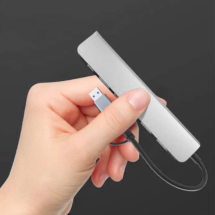 Universal 7-in-1 USB-C Hub Adapter