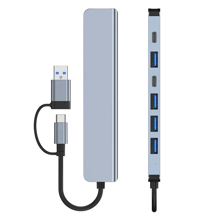 Universal 7-in-1 USB-C Hub Adapter