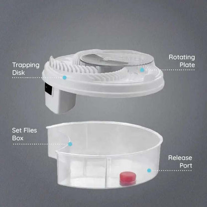 USB - Powered Silent Fly Trap - Fly Trap - Wild Eye Vision