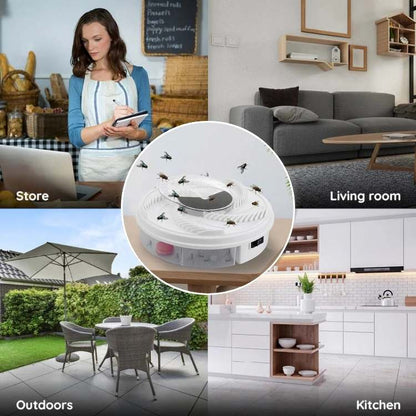USB - Powered Silent Fly Trap - Fly Trap - Wild Eye Vision