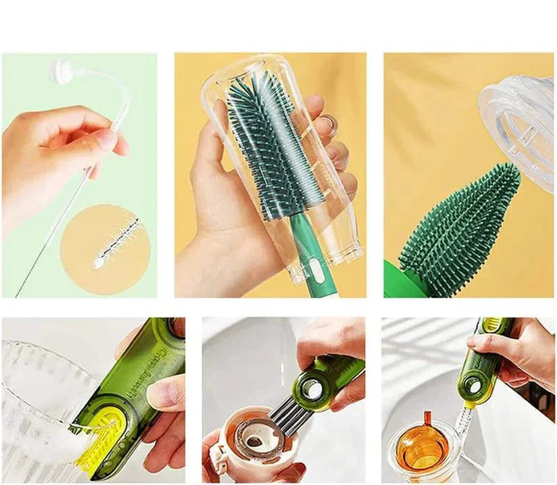 Baby Bottle Brush Cleaner Set
