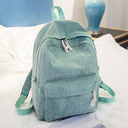 Colorful Textured School Backpack