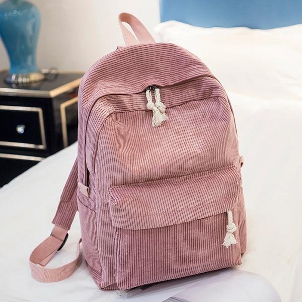 Colorful Textured School Backpack