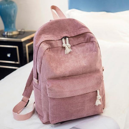 Colorful Textured School Backpack