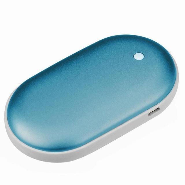 Portable Fast Hand Warmer Power Bank with USB-C