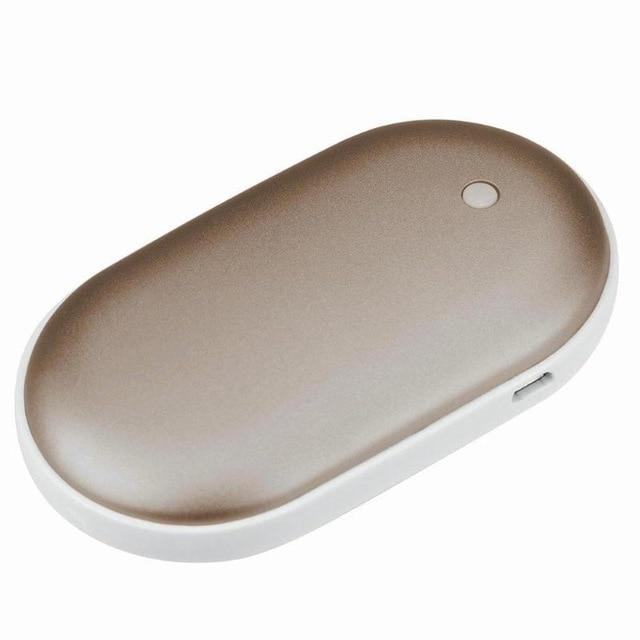 Portable Fast Hand Warmer Power Bank with USB-C
