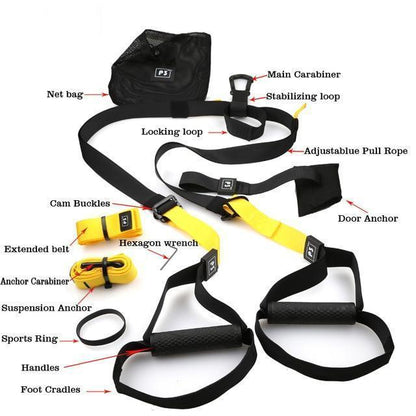 Portable Home Gym Suspension Trainer