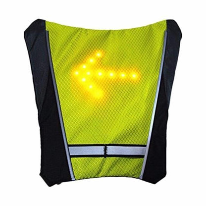 Visible LED Safety Vest for Cycling Outdoor Use - Fesara