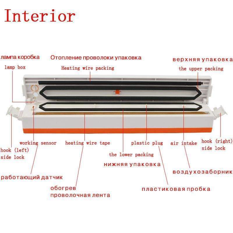 Fresh Food Saver Vacuum Sealer Bag