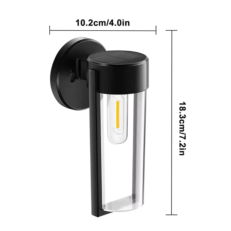 Eco Friendly Outdoor Solar Wall Lamp