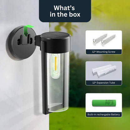Eco Friendly Outdoor Solar Wall Lamp