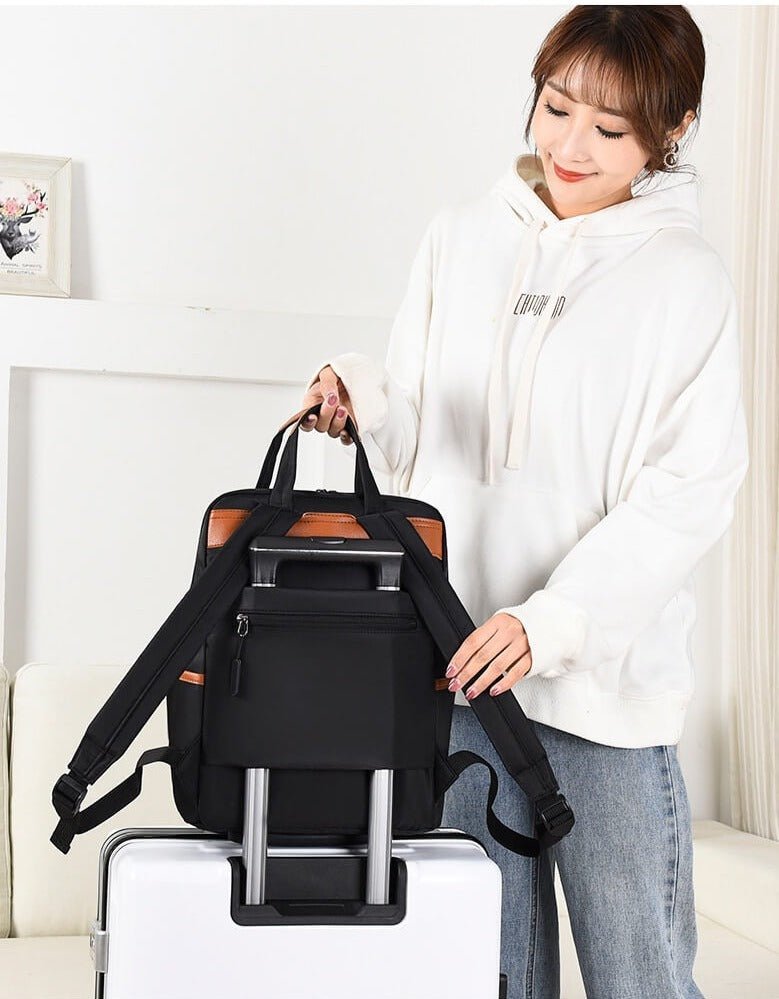 Secure Water-Resistant Travel Backpack