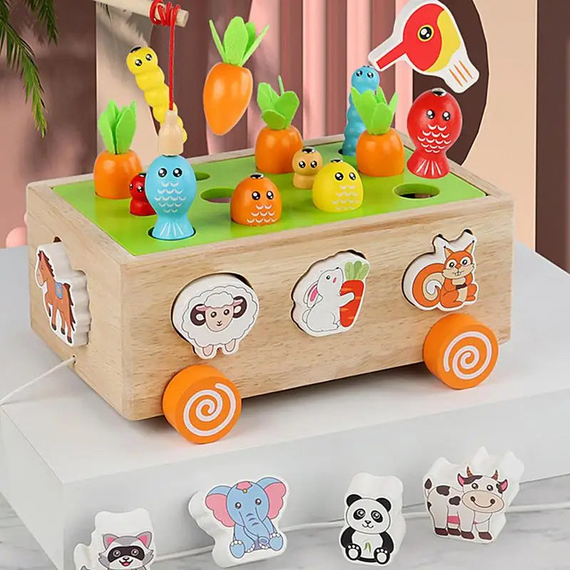 Educational Wooden Montessori Toy for Kids