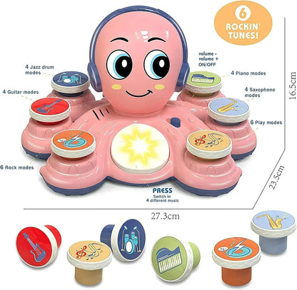 Colorful Octopus Music Toy