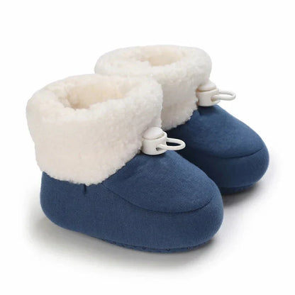 Cozy Kids Insulated Snow Boots with Warm Fleece Lining