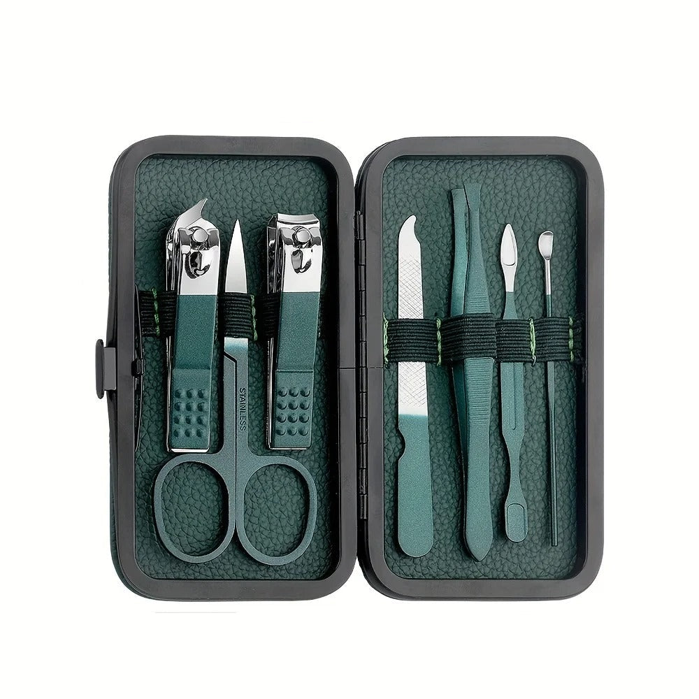Premium Nail Care Kit Stainless Steel Tools - Fesara