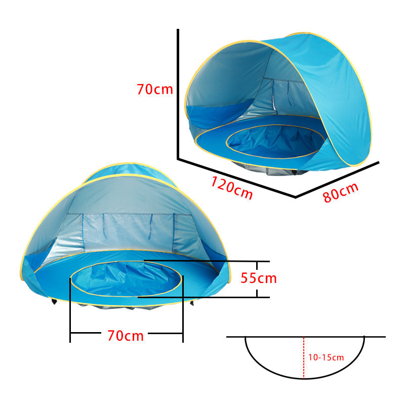 Portable Beach Sun Shelter - Fesara