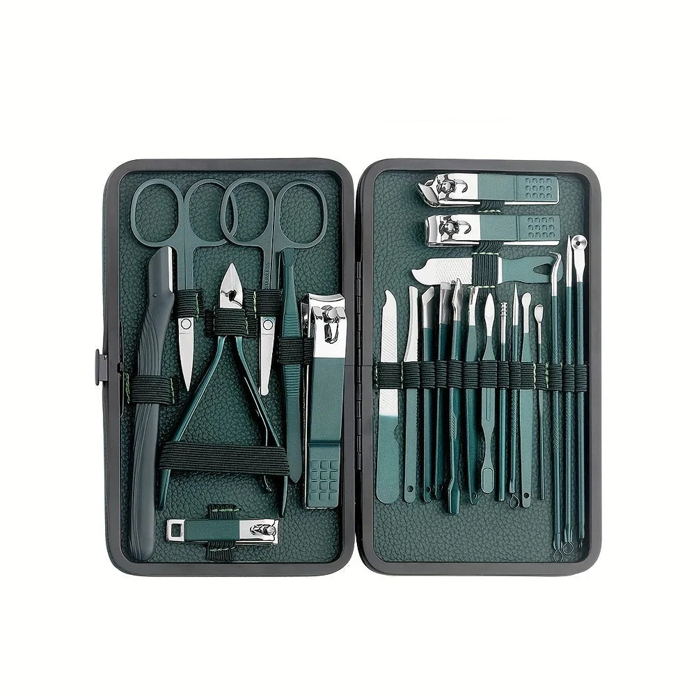 Premium Nail Care Kit Stainless Steel Tools