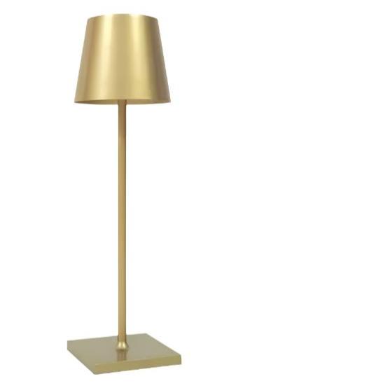 Sleek Contemporary Metal Desk Lamp