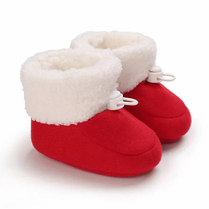 Cozy Kids Insulated Snow Boots with Warm Fleece Lining - Fesara