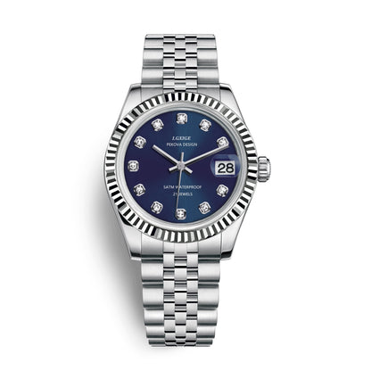 Luxury Stainless Steel Watch - Sleek Modern Timepiece