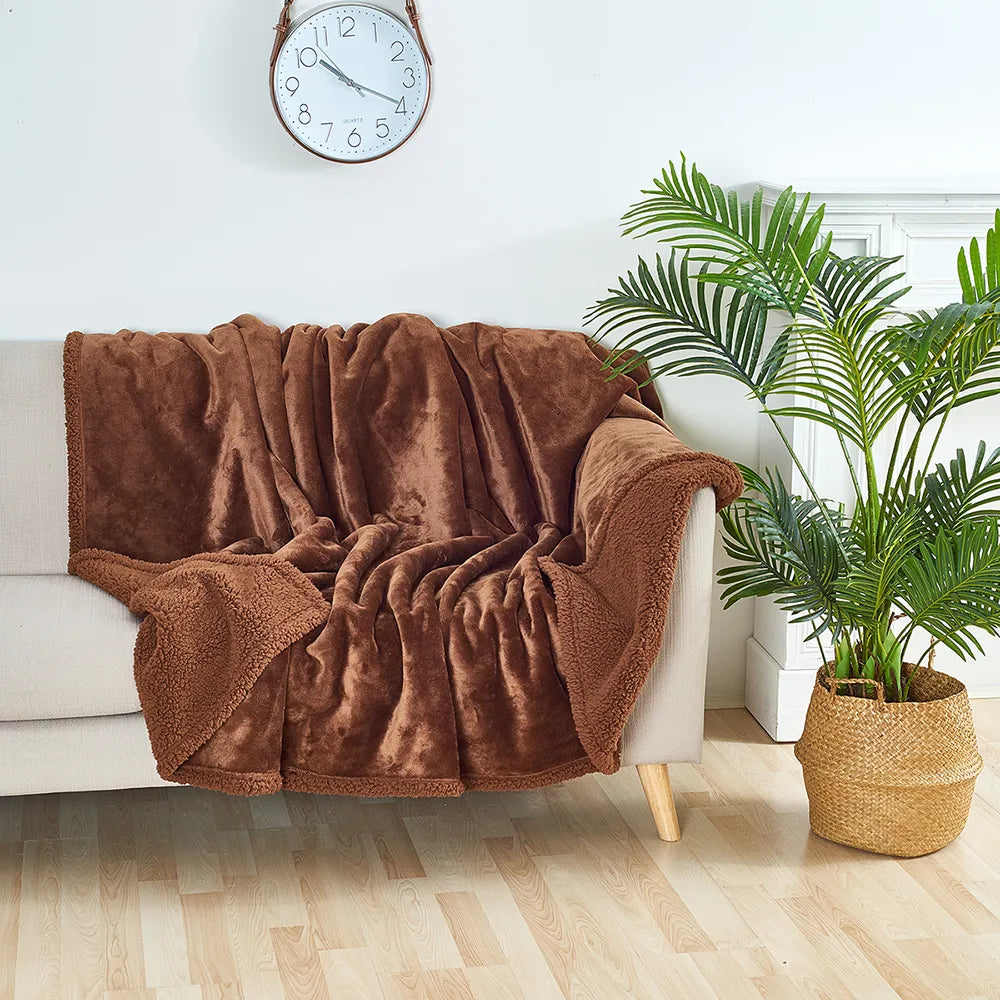 Plush Fesara Throw Blanket
