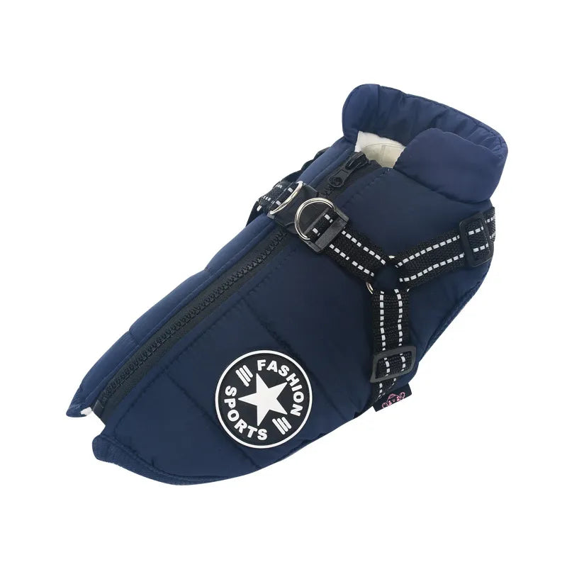 Variant image for Waterproof Dog Coat with Built-in Harness – Warm, Weather-Resistant Dog Jacket for All Breeds-25