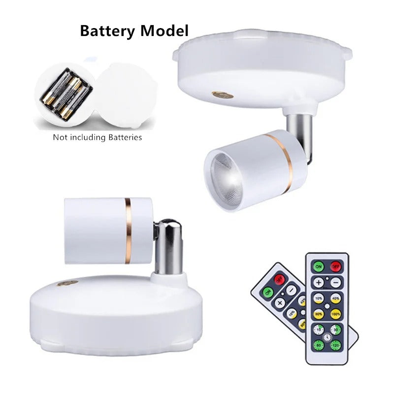 Bright Wireless LED Outdoor Spotlight