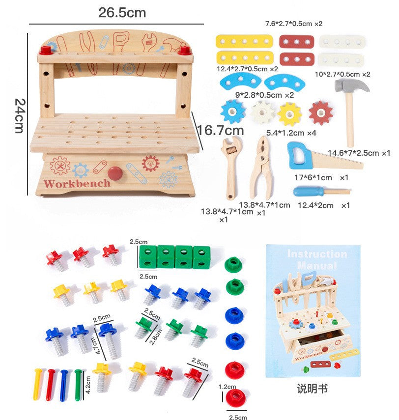 Fun Kids Wooden Learning Board - Fesara