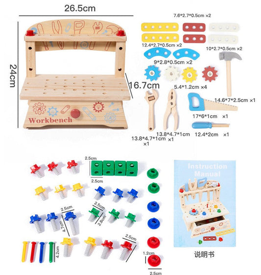 Fun Kids Wooden Learning Board - Fesara