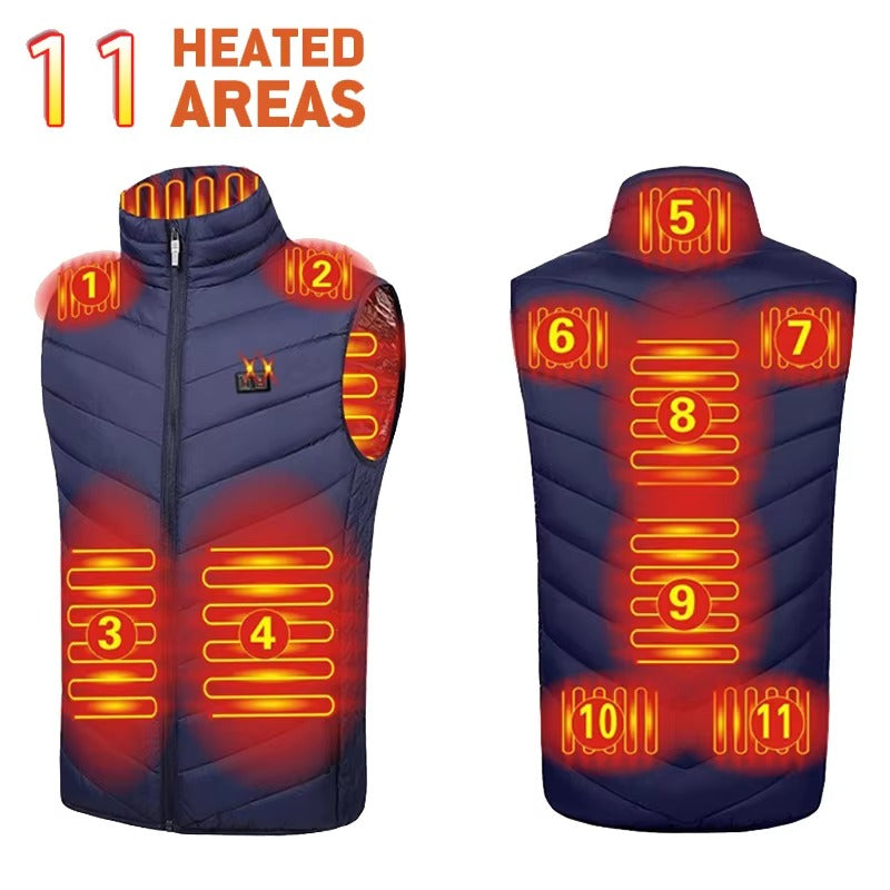 Warm Women's Heated Vest with 9 Heat Settings