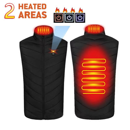 Warm Women's Heated Vest with 9 Heat Settings
