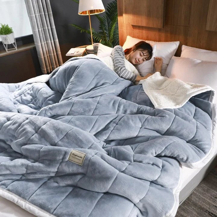 Soft Fleece Throw Blanket Polar Warmth