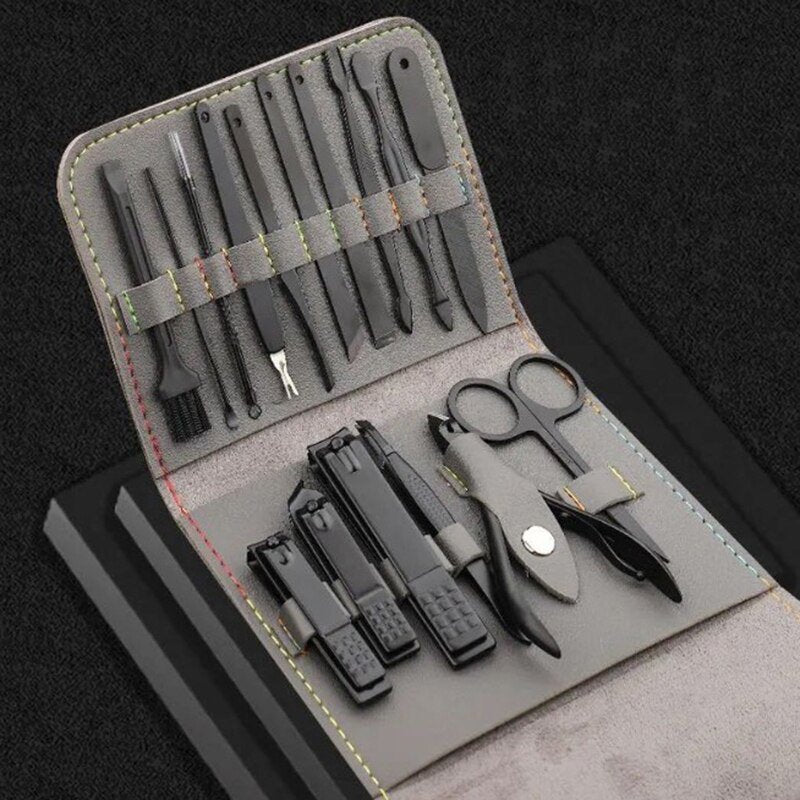 Ultimate 14pc Nail Beauty Kit with Storage Case