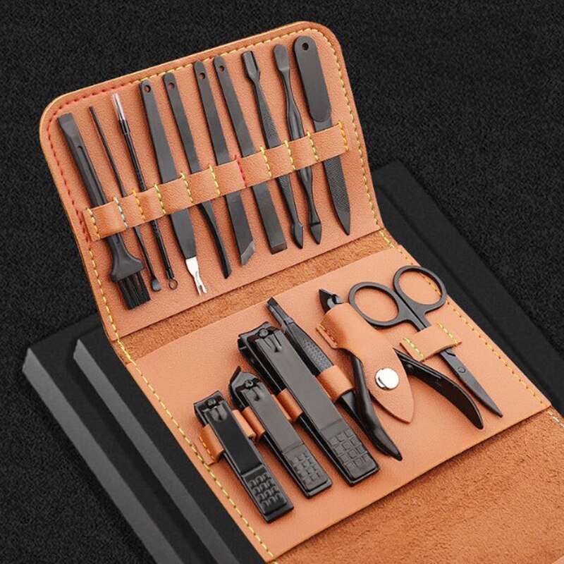 Ultimate 14pc Nail Beauty Kit with Storage Case