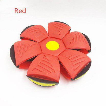 Glowing LED Floating Disc Toy Ball