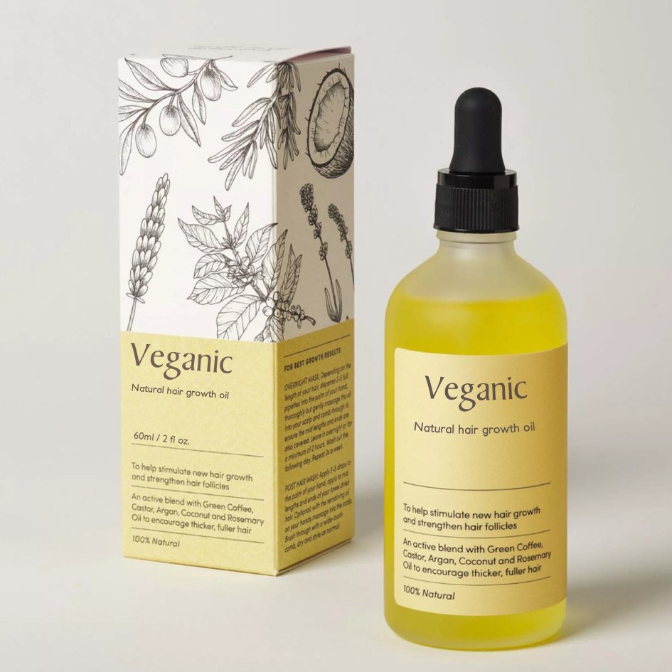 Pure Organic Hair Growth Oil - Fesara