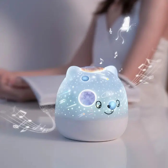 Baby Sleep Night Light - Musical Star Projector