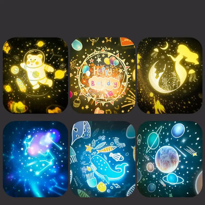 Baby Sleep Night Light - Musical Star Projector