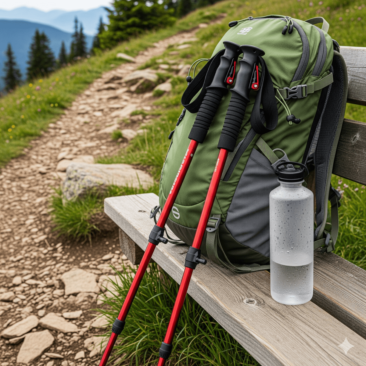 Fesara | Vertex Poles - Lightweight Trekking Poles for Hikers