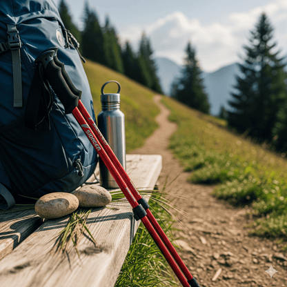 Fesara | Vertex Poles - Lightweight Trekking Poles for Hikers