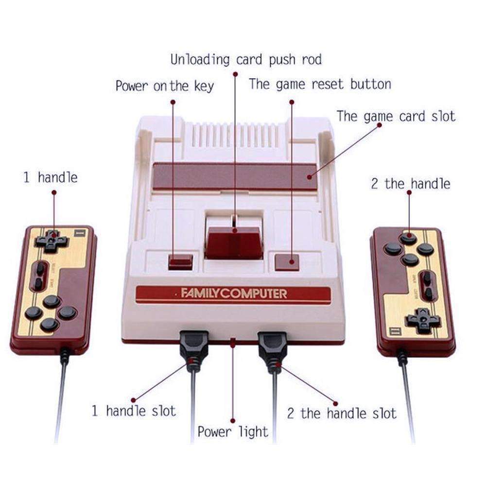 Retro Classic Video Game Console