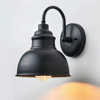 Vintage-Style Outdoor Wall Lantern - Rust-Resistant Exterior Wall Light for Patios and Gardens-4