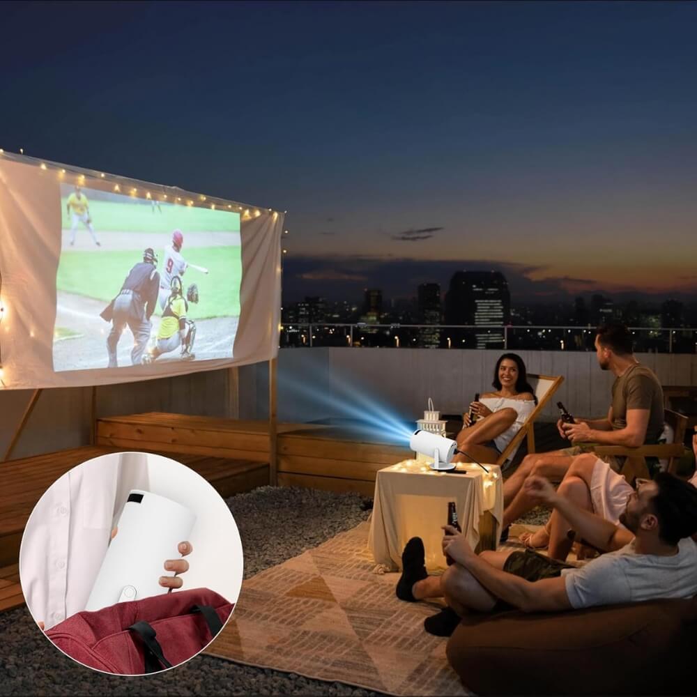 Compact 4K Home Theater Projector - Fesara