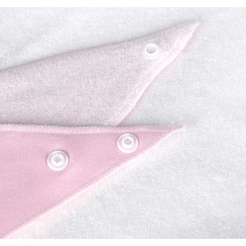Adorable Baby Bib Scarf Set - Gentle Cotton Cloth