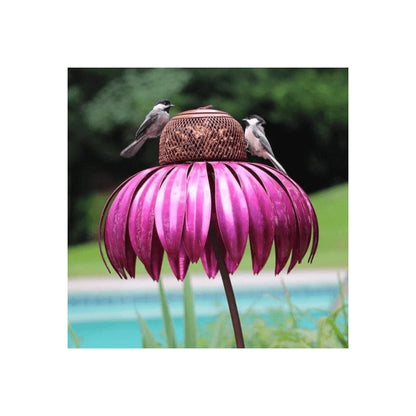 Colorful Floral Bird Feeder