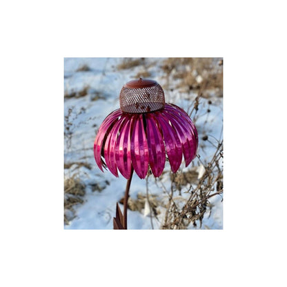 Colorful Floral Bird Feeder